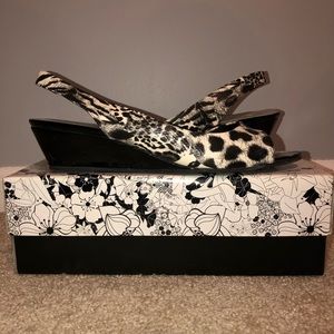 Chinese Laundry Animal Print Slingback Heel